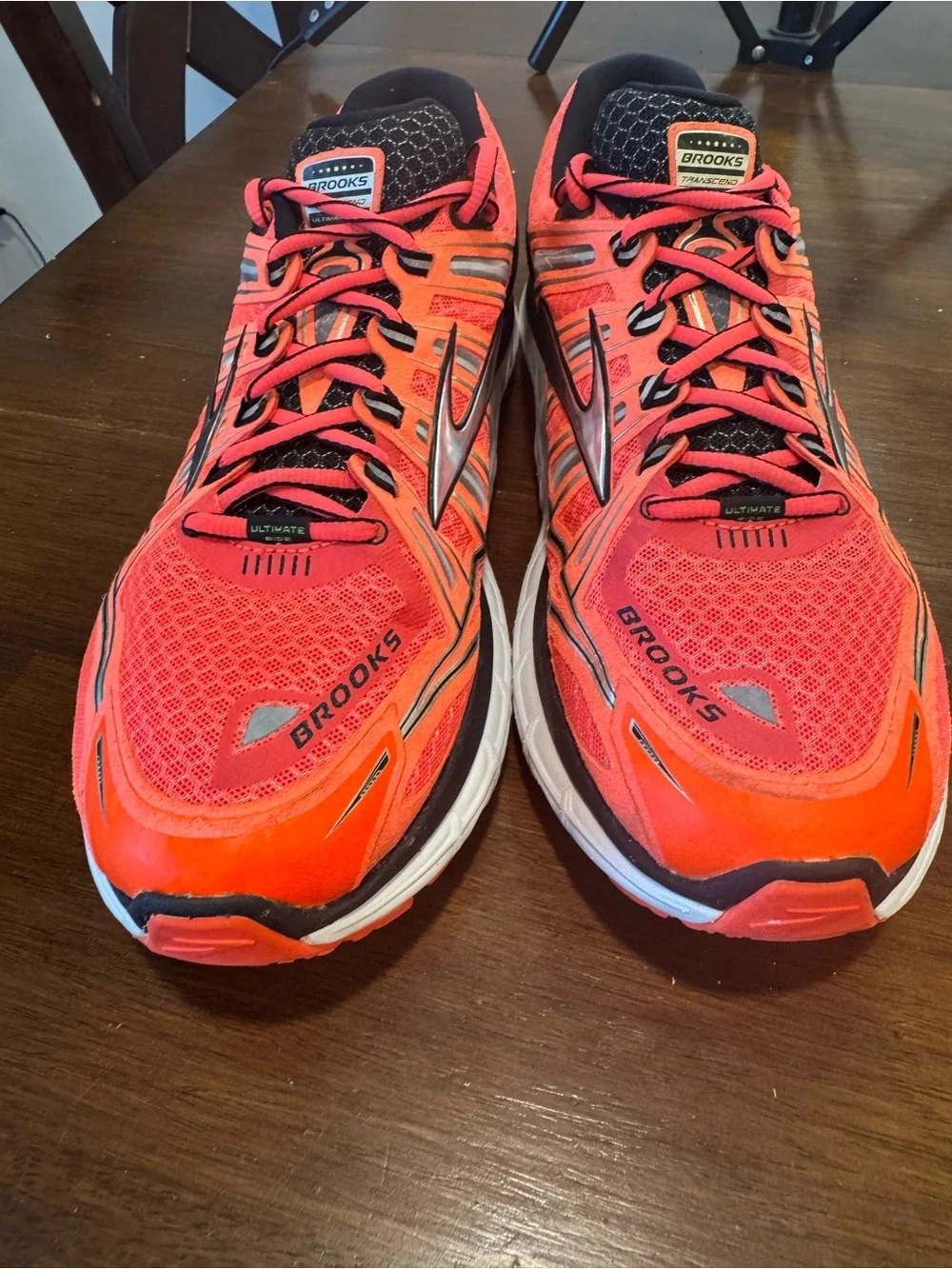 Brooks Mens Size 11.5 Transcend Ultimate Ride 1101571D908 Sneakers Running Shoes